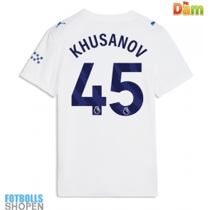 Billiga Manchester City Abdukodir Khusanov #45 Tredjeställ Dam 2026-27 Kortärmad